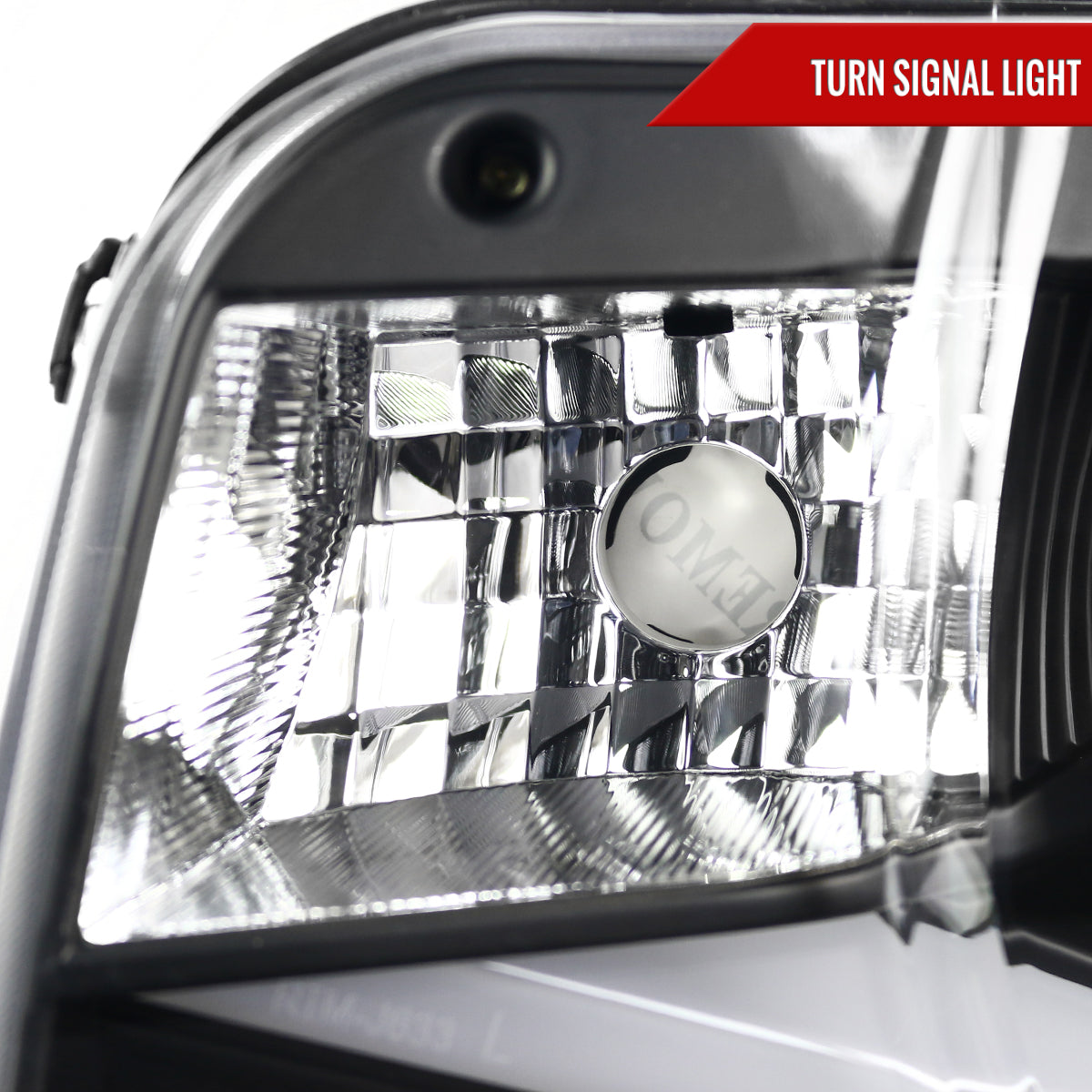 2010-2013 Chevrolet Camaro LED Bar Projector Headlights (Matte Black Housing/Clear Lens)
