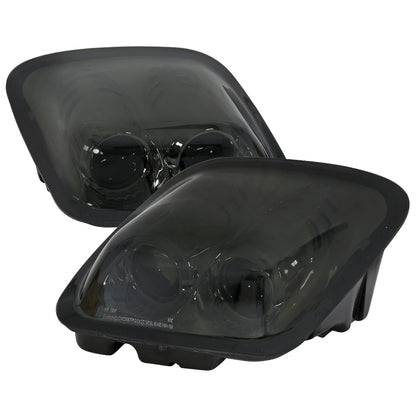 1997-2004 Chevrolet Corvette C5 H7 Projector Headlights (Chrome Housing/Smoked Lens)