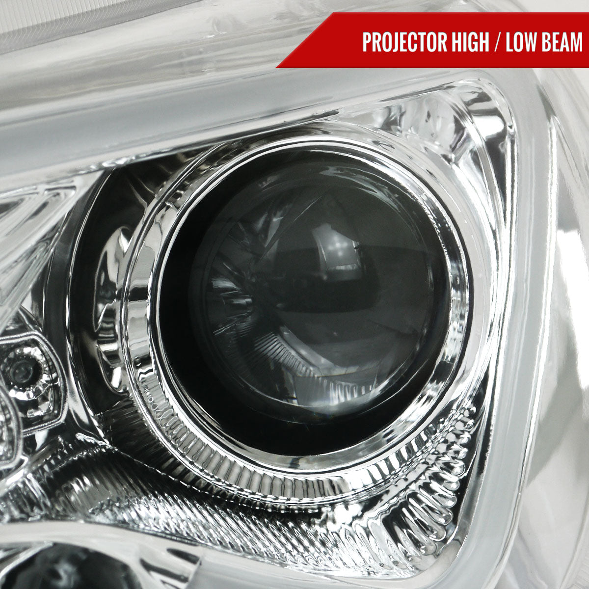 2012-2017 Scion FRS/ Toyota 86 Projector Headlights w/ LED Strip & Turn Signal Lights (Chrome Housing/Clear Lens)