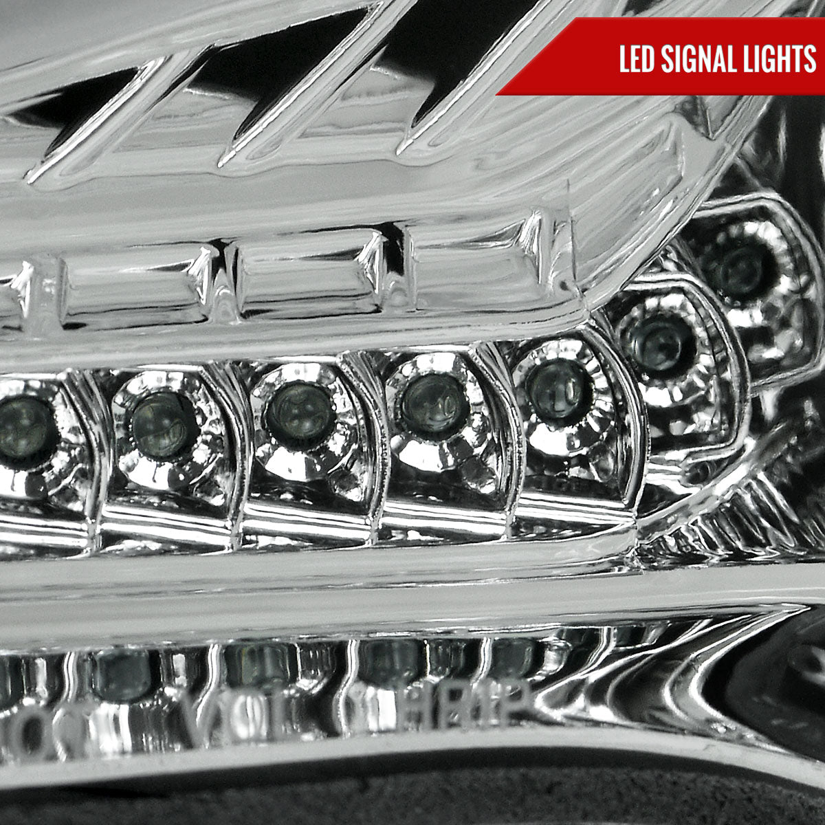 2012-2017 Scion FRS/ Toyota 86 Projector Headlights w/ LED Strip & Turn Signal Lights (Chrome Housing/Clear Lens)