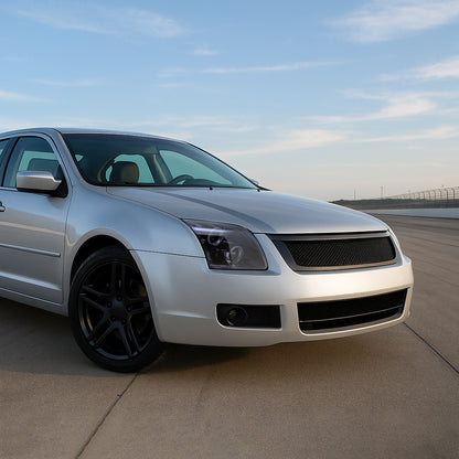 2006-2009 Ford Fusion Dual Halo Projector Headlights (Glossy Black Housing/Smoked Lens)