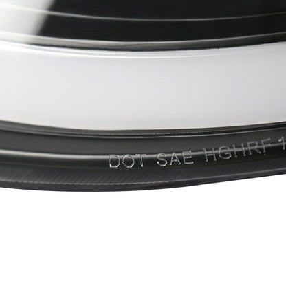 2003-2007 Infiniti G35 Coupe LED Bar Projector Headlights w/ Sequential Turn Signals (Matte Black Housing / Clear Lens)