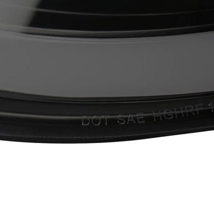 2003-2007 Infiniti G35 Coupe LED Bar Projector Headlights w/ Sequential Turn Signals (Black Housing / Smoked Lens)