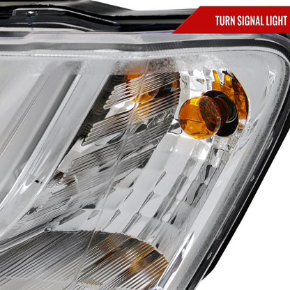 2008-2009 Pontiac G8 LED Bar Projector Headlights (Chrome Housing/Clear Lens)