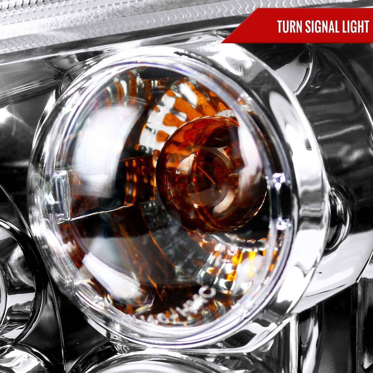1999-2006 Volkswagen Golf Mk4 GTI/R32 Cabrio Dual Halo Projector Headlights (Chrome Housing/Clear Lens)