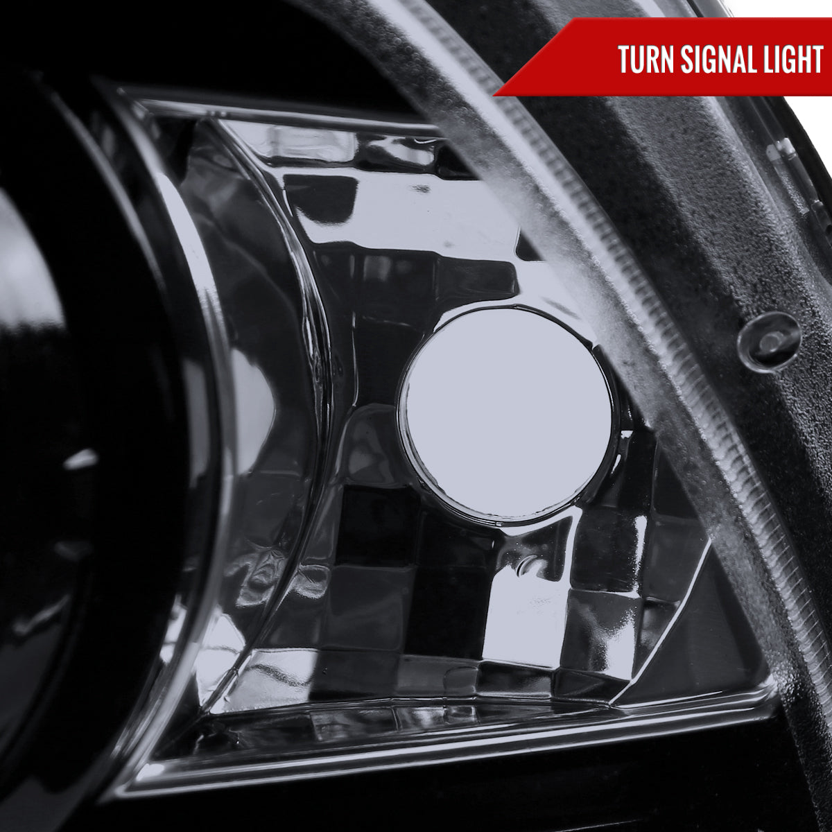 2010-2014 Ford Mustang Dual Halo Projector Headlights (Glossy Black Housing/Smoked Lens)