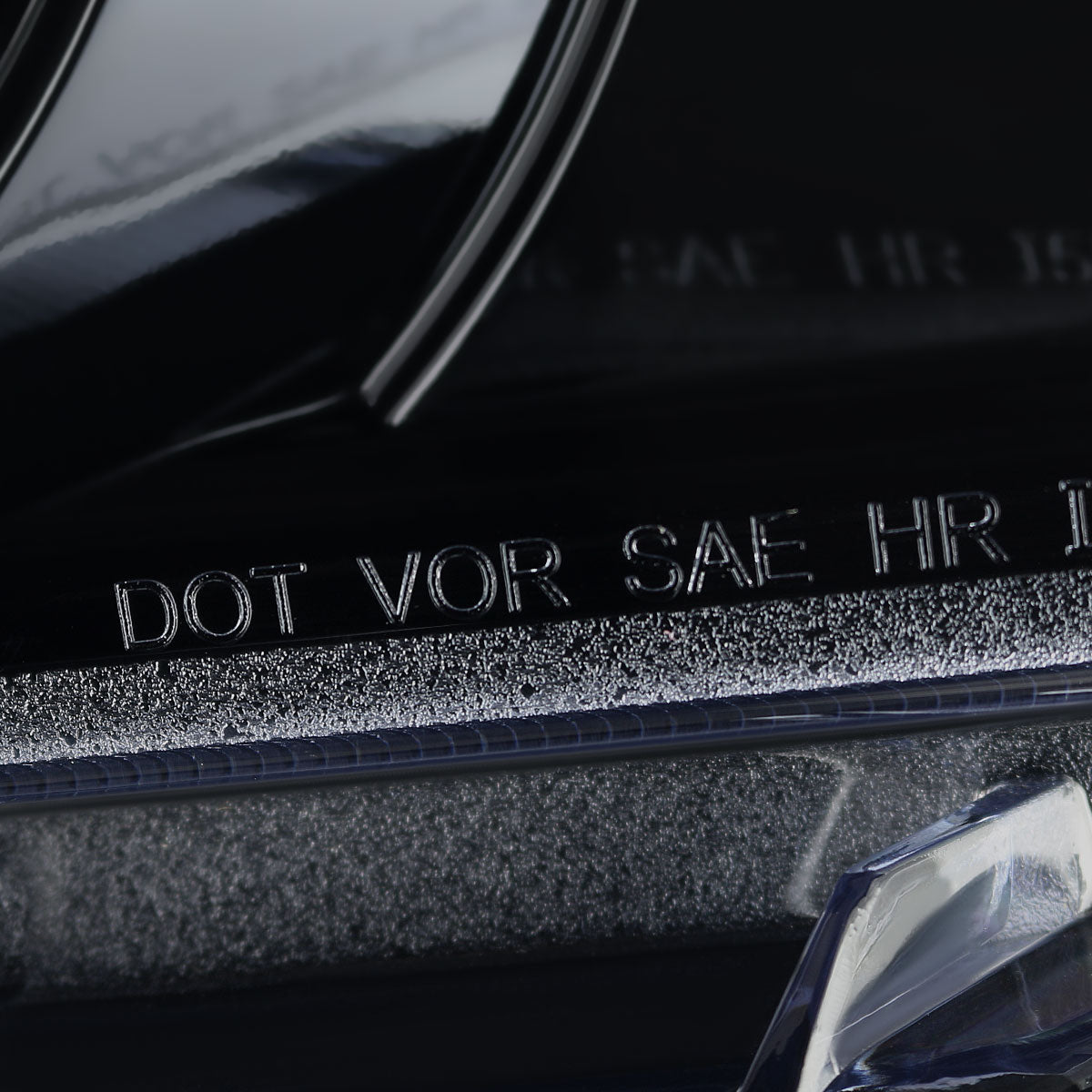 2010-2014 Ford Mustang LED Bar Projector Headlights w/ Sequential Turn Signals (Glossy Black Housing/Smoked Lens)
