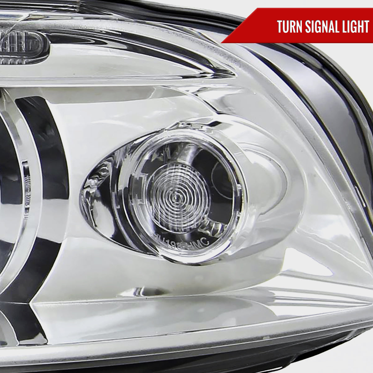 2001-2005 Volkswagen Passat Dual Halo Projector Headlights (Chrome Housing/Clear Lens)