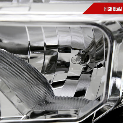 2019-2022 Ford Ranger Switchback Sequential LED Bar Projector Headlights (Chrome Housing/Clear Lens)