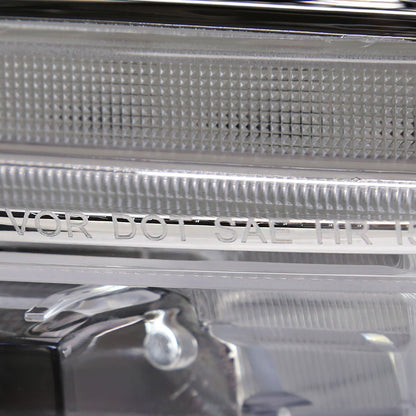 2019-2022 Ford Ranger Switchback Sequential LED Bar Projector Headlights (Chrome Housing/Clear Lens)