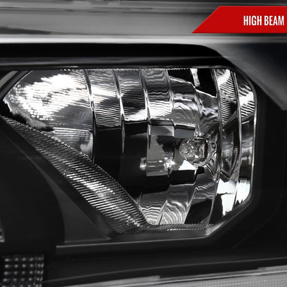2019-2022 Ford Ranger Switchback Sequential LED Bar Projector Headlights (Matte Black Housing/Clear Lens)
