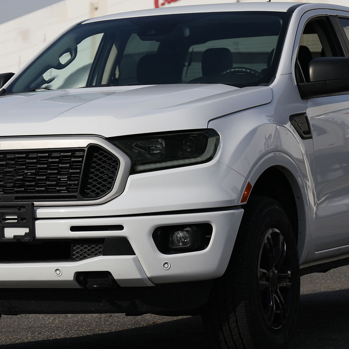 2019-2022 Ford Ranger Switchback Sequential LED Bar Projector Headlights (Matte Black Housing/Smoked Lens)