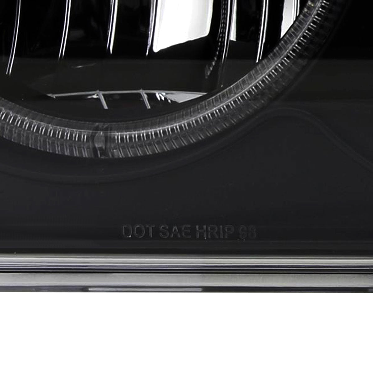 1998-2004 Chevrolet S10 Dual Halo Projector Headlights (Matte Black Housing/Clear Lens)
