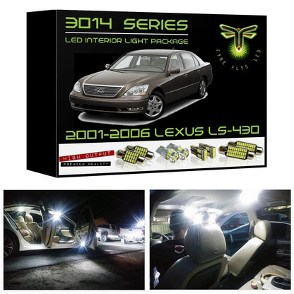 2001-2006 Lexus LS-430 Super Bright 3014 Series LED interior light kit