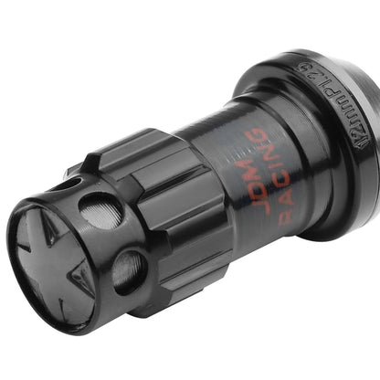 M12 x 1.25 Aluminum Lug Nuts Set - 45mm Closed End with Locks - Aluminum