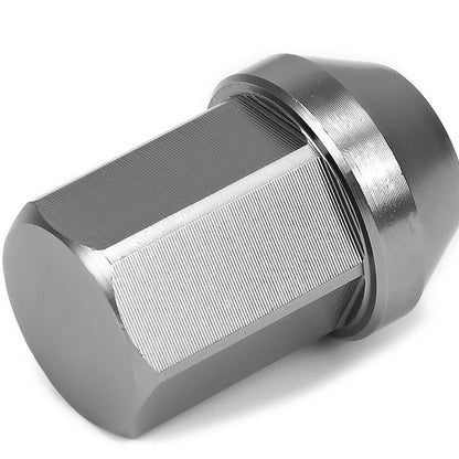 M12 x 1.5 Acorn Style Lug Nuts 35mm Closed End Gun Metal 20pc Aluminum