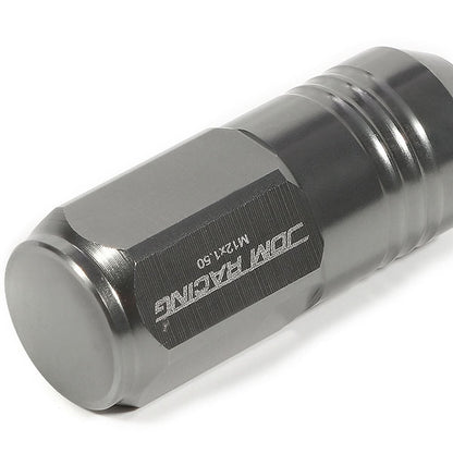 M12 X 1.5 Grooved Shank Lug Nuts - Extended Closed End Aluminum