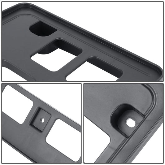 2015-2017 Acura TLX Front License Plate Mounting Bracket - Black