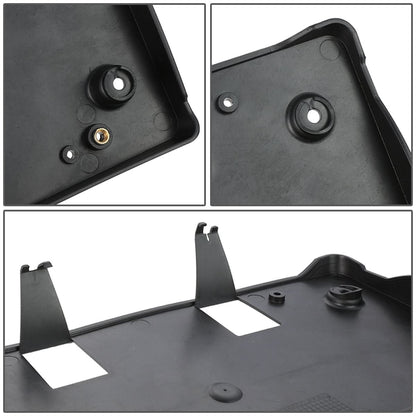 18-21 BMW X3/X4 M Sport Front License Plate Mounting Bracket Black