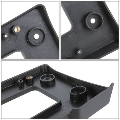 2019-2021 BMW 330i Front License Plate Mounting Bracket Black