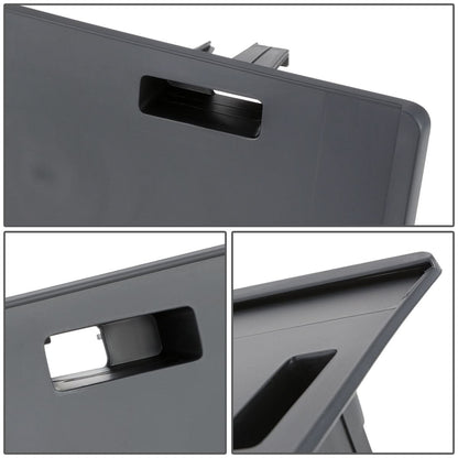 11-14 Dodge Charger Front License Plate Mounting Bracket - Black