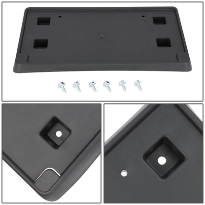 14-20 Dodge Durango Front License Plate Mounting Bracket - Black