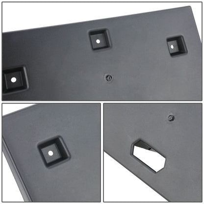 2015-2018 Jeep Renegade Front License Plate Mounting Bracket Black