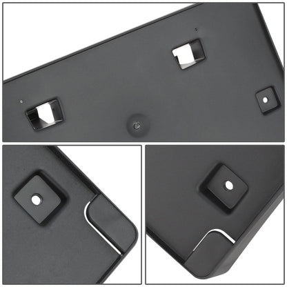 15-21 Chrysler 300 License Plate Mounting Bracket - Front - Black