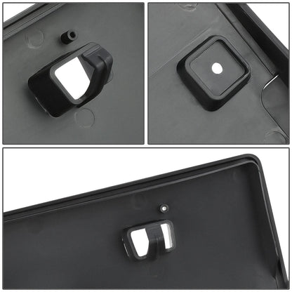 15-21 Chrysler 300 License Plate Mounting Bracket - Front - Black