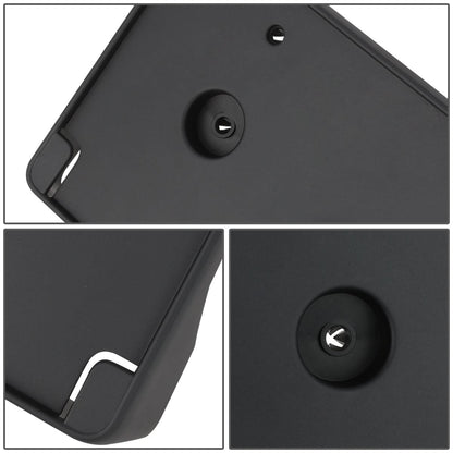 2019-2021 Ram 1500 Front License Plate Mounting Bracket - Black