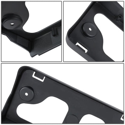2010-2012 Ford Taurus Front License Plate Mounting Bracket Black