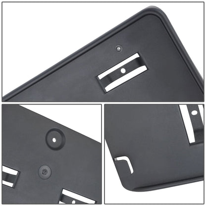 2012-2018 Ford Focus Front License Plate Mounting Bracket Black