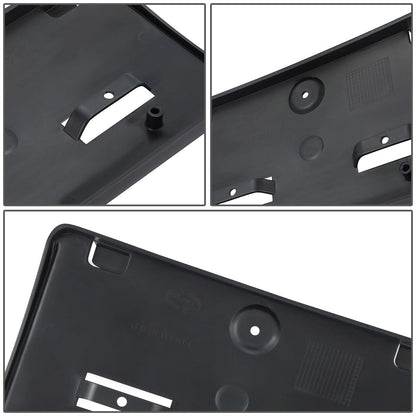 2012-2018 Ford Focus Front License Plate Mounting Bracket Black
