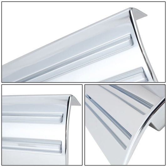 2014-2015 GMC Sierra 1500 Front License Plate Trim Cover Chrome