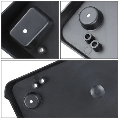 2016-2019 GMC Sierra 1500 Front License Plate Mounting Bracket - Black