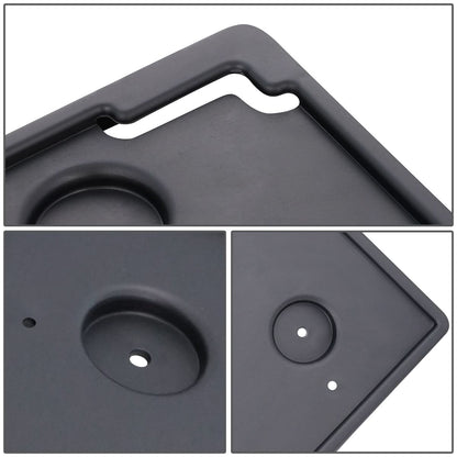 2015 Cadillac Escalade Front License Plate Mounting Bracket - Black