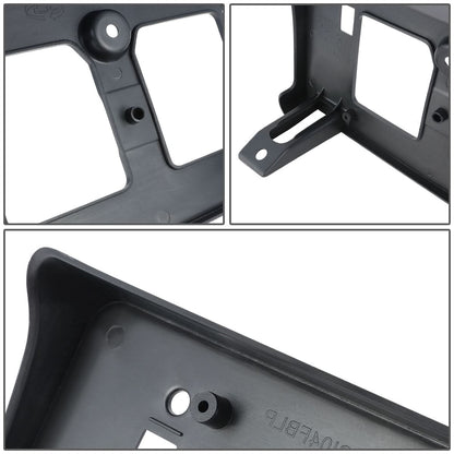 04-05 Honda Civic License Plate Mounting Bracket Front Black