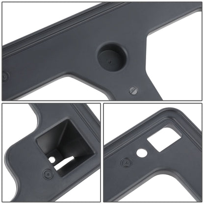 2015-2017 Honda Fit Front License Plate Mounting Bracket - Black