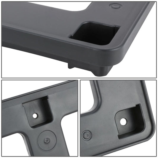 2016-2018 Honda HR-V Front License Plate Mounting Bracket - Black