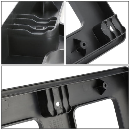 2016-2018 Honda HR-V Front License Plate Mounting Bracket - Black