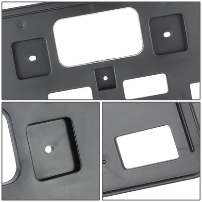 2016-2018 Honda Civic Front License Plate Mounting Bracket - Black