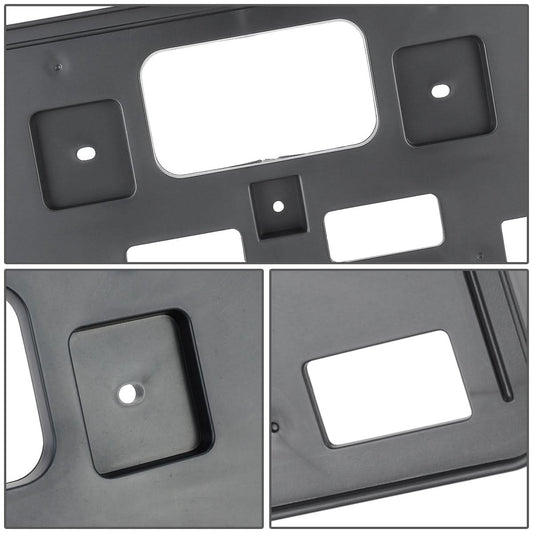 2016-2018 Honda Civic Front License Plate Mounting Bracket - Black