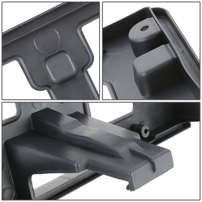 2016-2017 Honda Accord Front License Plate Mounting Bracket - Black