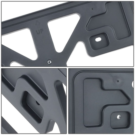 2017-2021 Honda Civic Front License Plate Mounting Bracket Black