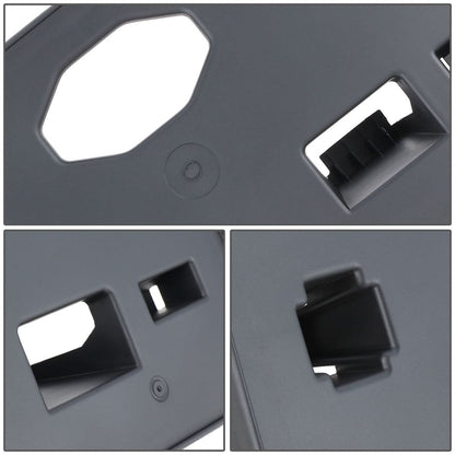 2019-2021 Honda HR-V Front License Plate Mounting Bracket - Black