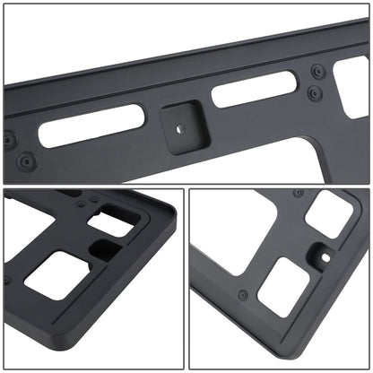 2016-2018 Honda Pilot Front License Plate Mounting Bracket - Black