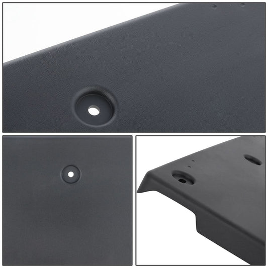 2019-2021 Hyundai Tucson Front License Plate Mounting Bracket Black