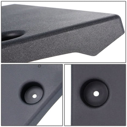 2020-2021 Hyundai Palisade Front License Plate Mounting Bracket - Black