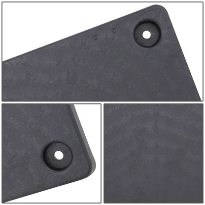 2015-2016 Kia Rio Front License Plate Mounting Bracket - Black