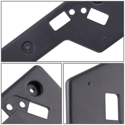 2007-2009 Lexus ES350 Front License Plate Mounting Bracket - Black